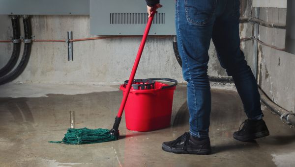 Flooded Basement Cleanup in Troy