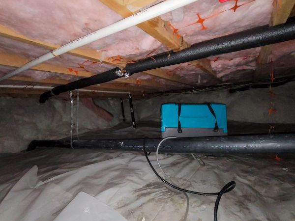 Crawl Space Water Remediation in Troy