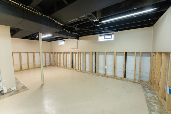 Basement Flood Restoration in Troy