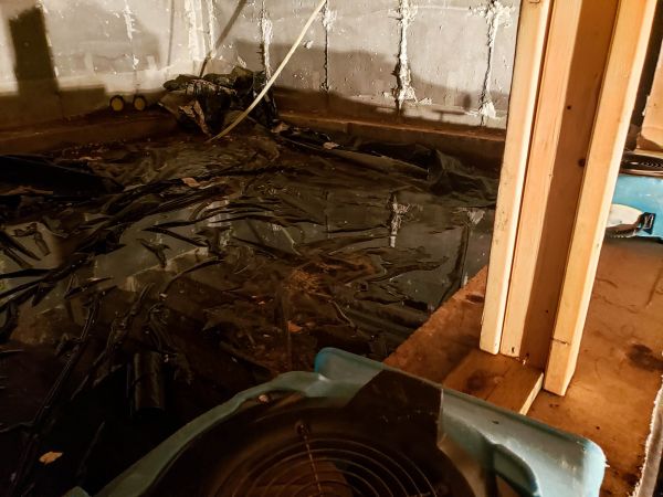 Cost of Crawlspace Water Cleanup in Troy